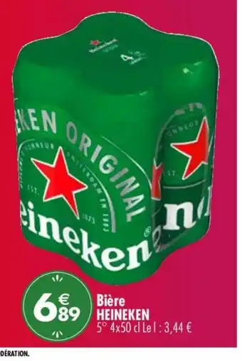 Carrefour Market Bière HEINEKEN offre