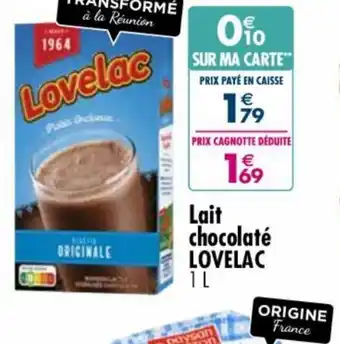 Carrefour Market Lait chocolate lovelac offre