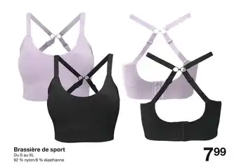 Zeeman Brassière de sport offre