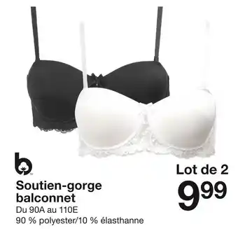 Zeeman Soutien-gorge balconnet offre
