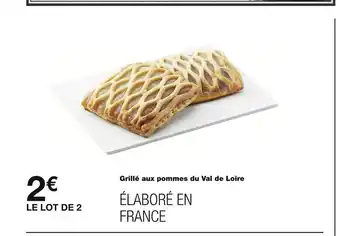 Monoprix Grillé aux pommes du val de loire offre