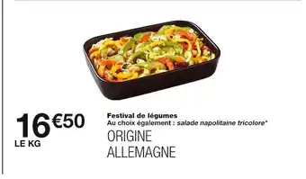 Monoprix Festival de légumes offre