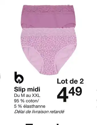 Zeeman Slip midi offre