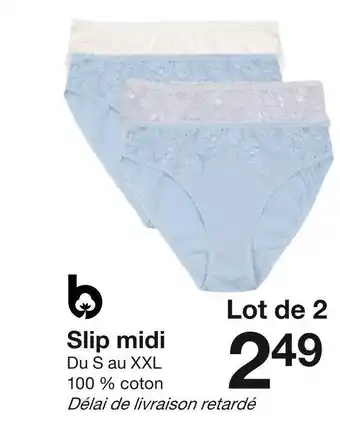Zeeman Slip midi offre