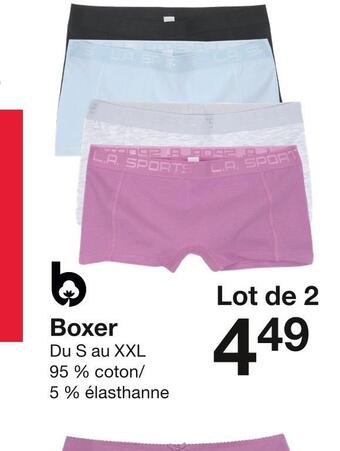 Zeeman Boxer offre