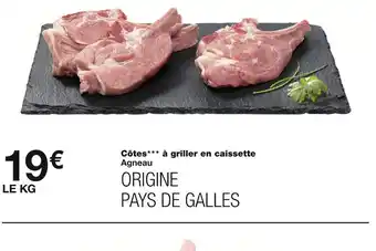 Monoprix Côtes à griller en caissette offre