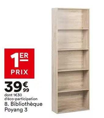 BUT Bibliothèque poyang 3 offre