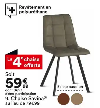 BUT Chaise savina offre