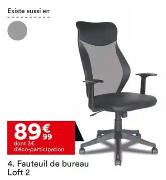 Fauteuil de bureau loft 2