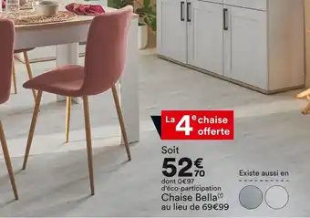 BUT Chaise bella offre