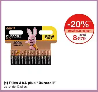 Duracell piles aaa plus