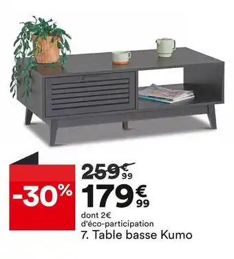 BUT Table basse kumo offre