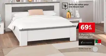BUT Nuit faubourg parure iéna 240x220 cm offre