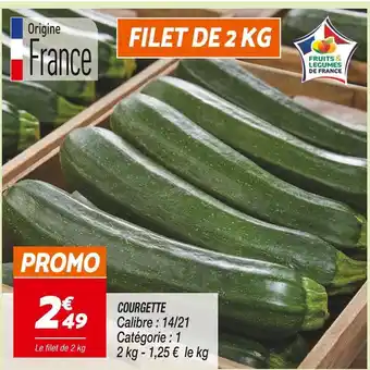 Netto Courgette offre