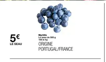 Monoprix Myrtille offre