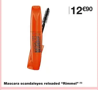 Monoprix Rimmel mascara scandaleyes reloaded offre