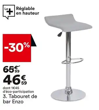 BUT Tabouret de bar enzo offre