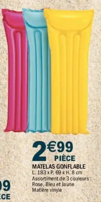 La Foir'Fouille Matelas gonflable offre