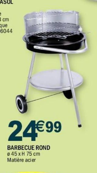 La Foir'Fouille Barbecue rond offre