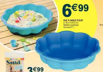 La Foir'Fouille Bac a sable fleur offre