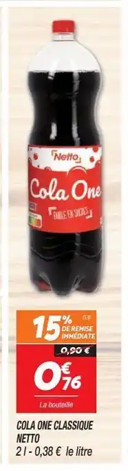 Netto Cola ine classique netto offre