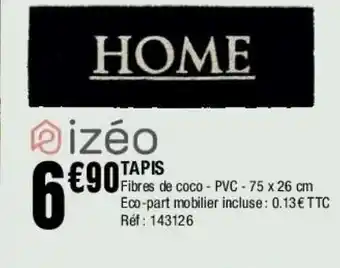 La Foir'Fouille Tapis offre