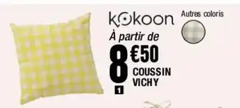 La Foir'Fouille Coussin vichy offre