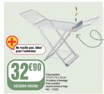 La Foir'Fouille Séchoir résine offre