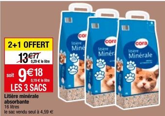 Migros Litière minérale absorbante offre