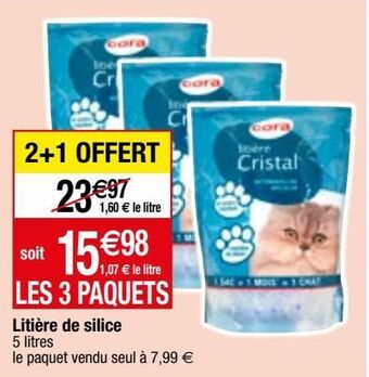 Migros Litière de silice offre