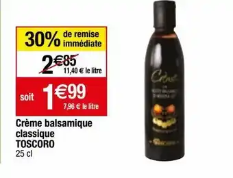 Migros Crème balsamique offre