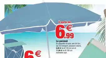 Bazarland Le parasols offre