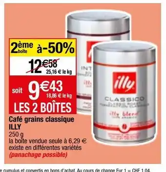 Migros Café en grains illy offre