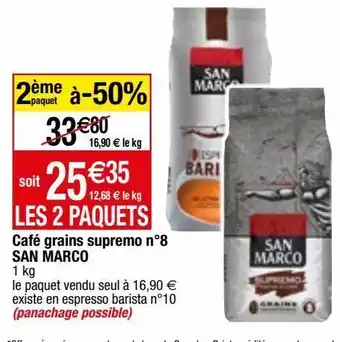 Migros Café en grains san marco offre