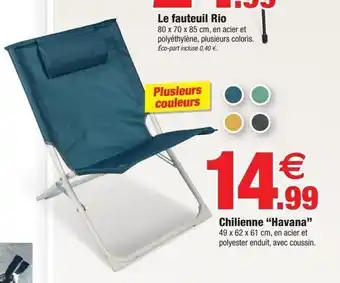 Bazarland Chilienne havana offre