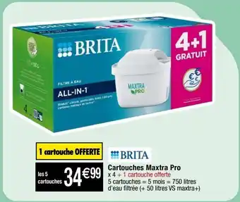 Migros Filtres brita offre