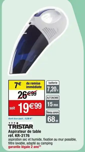 Migros Aspirateur tristar offre