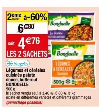 Migros Légumes bonduelle offre