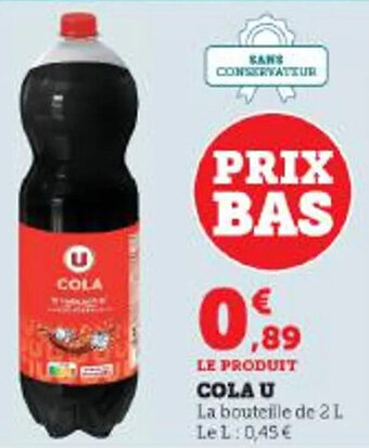 Super U COLA U offre