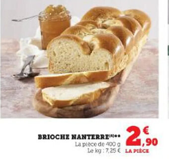 Super U BRIOCHE NANTERRE*** offre