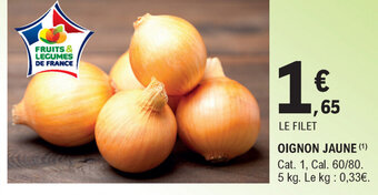 E.Leclerc Oignon Jaune offre