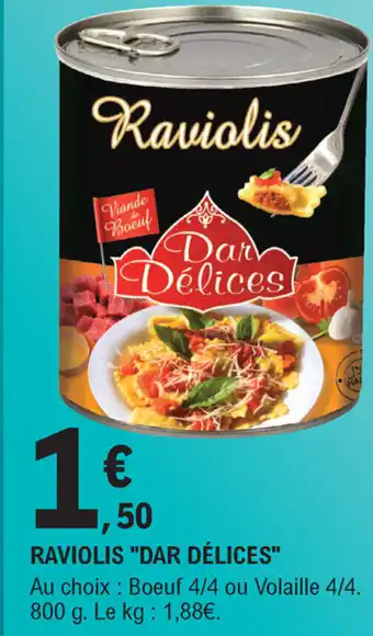 Raviolis "Dar Délices"
