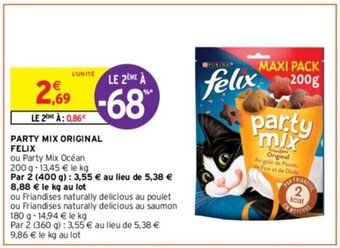 Intermarché PARTY MIX ORIGINAL FELIX offre