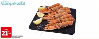 Auchan LANGOUSTINES CRUES offre