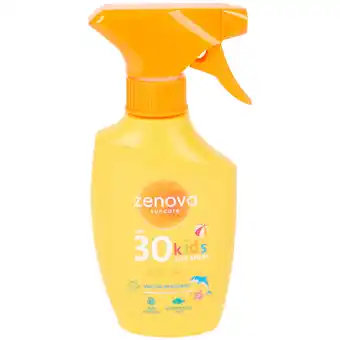 Action Spray solaire zenova kids offre