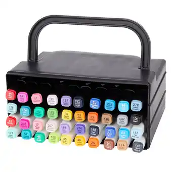Action Feutres twinmarkers avec boîte de rangement décotime offre