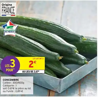 Intermarché Express CONCOMBRE offre