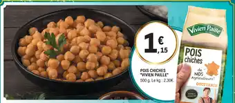E.Leclerc Pois Chiches "Vivien Paille" offre