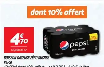 Netto BOISSON GAZEUSE ZÉRO SUCRES PEPSI offre