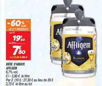 Netto BIÈRE D'ABBAYE AFFLIGEM offre